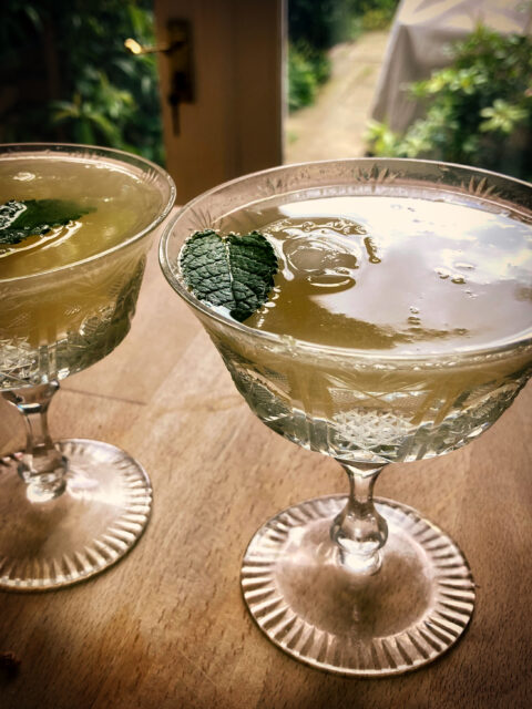 Two glasses of Bay 51 cocktail