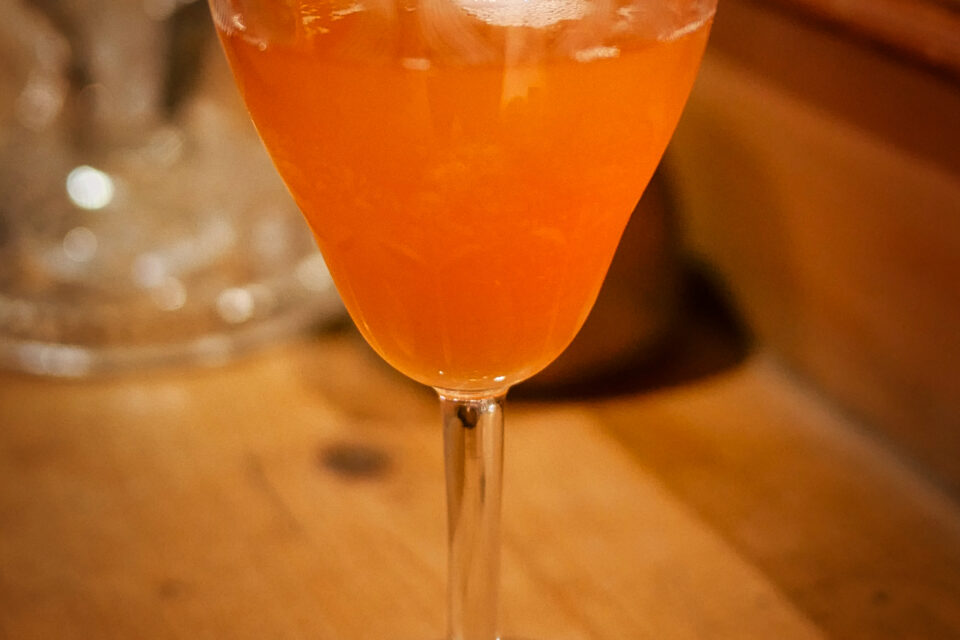 DATA cocktail in a glass