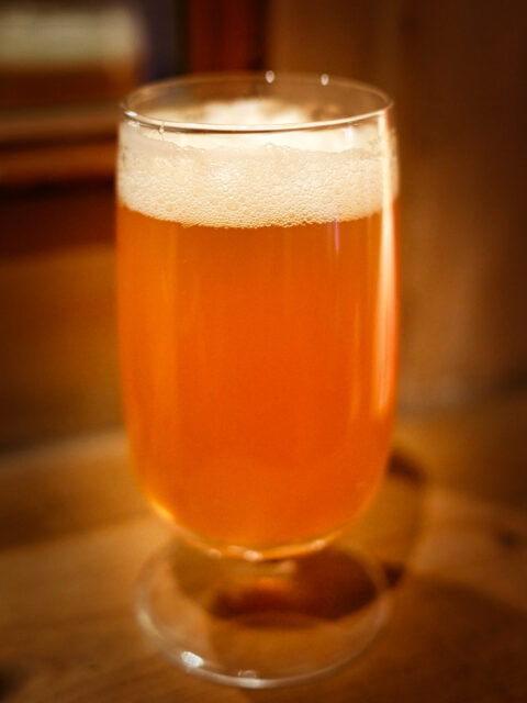 AI cocktail in a glass