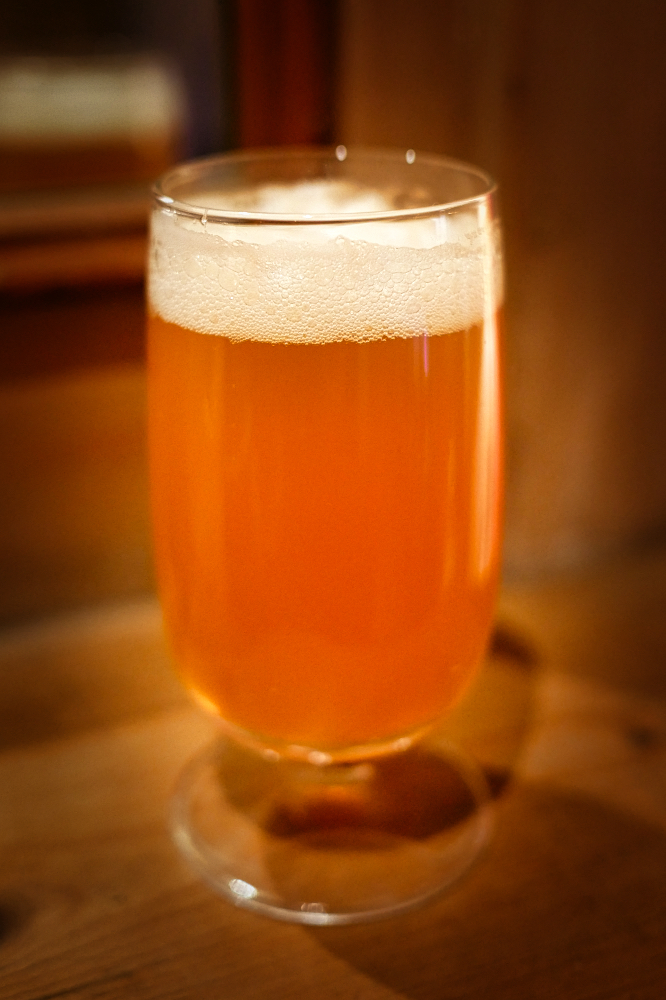 AI cocktail in a glass