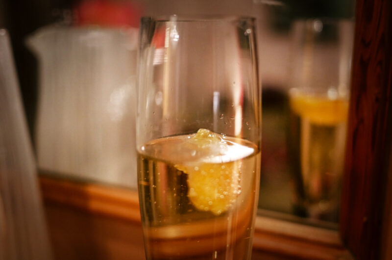 GPU cocktail: Gin, Prosecco, Umeshu