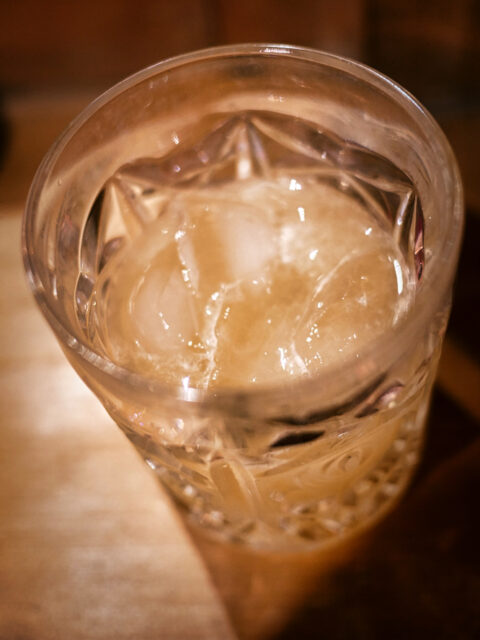 LLM cocktail in a glass