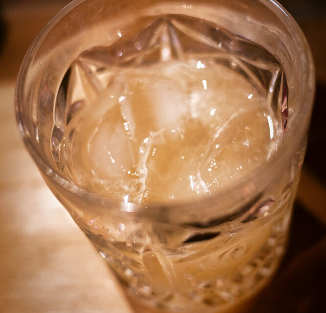 LLM cocktail in a glass